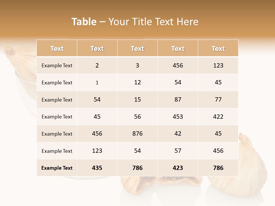 Red Limpid Vegetables PowerPoint Template