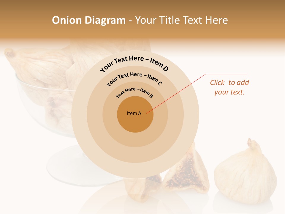 Red Limpid Vegetables PowerPoint Template