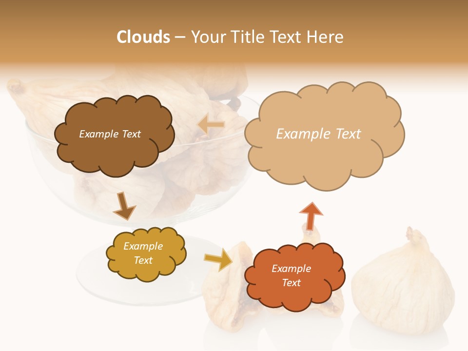 Red Limpid Vegetables PowerPoint Template
