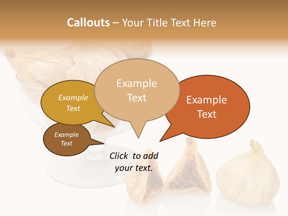 Red Limpid Vegetables PowerPoint Template