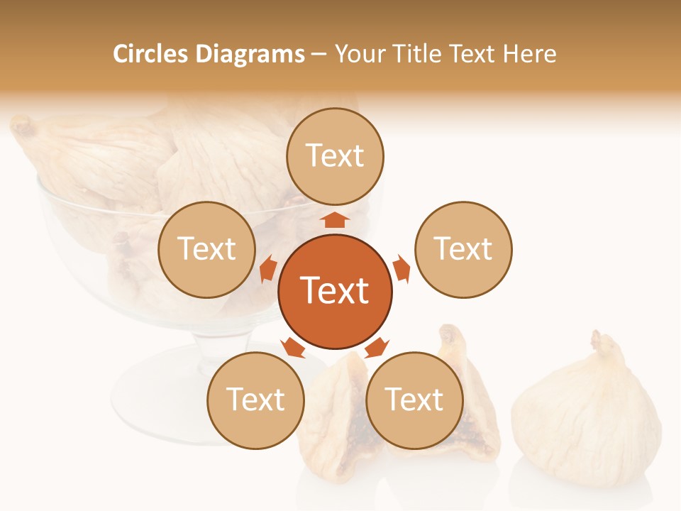 Red Limpid Vegetables PowerPoint Template