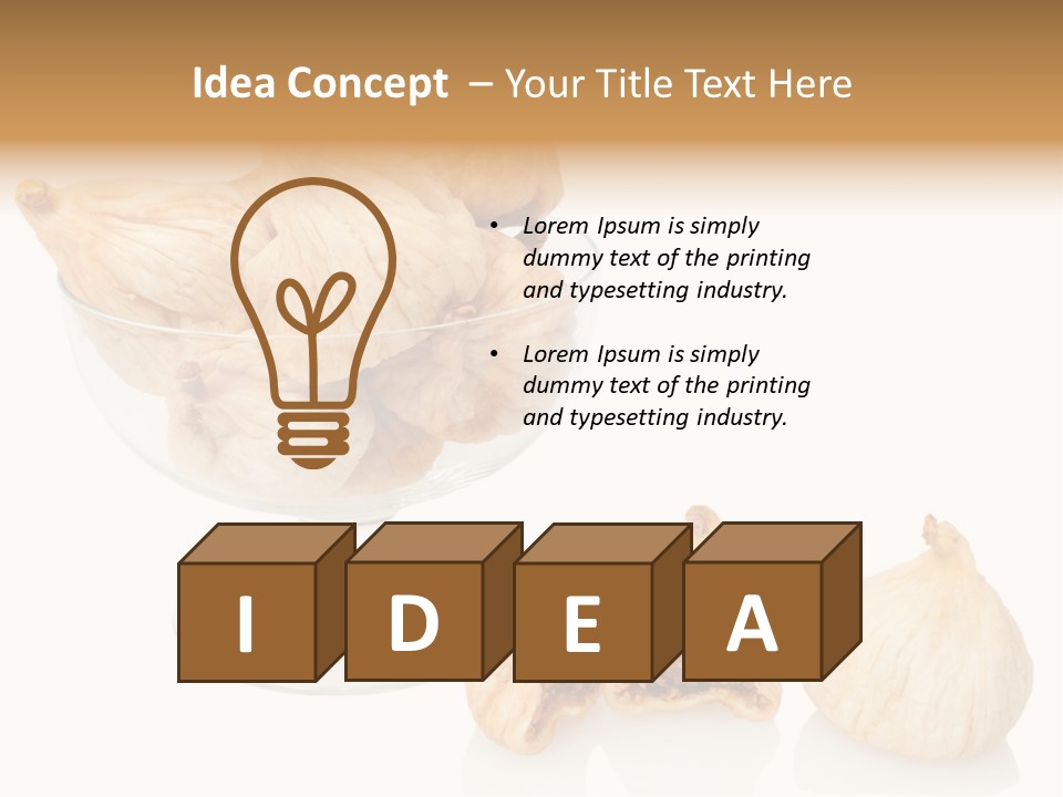 Red Limpid Vegetables PowerPoint Template