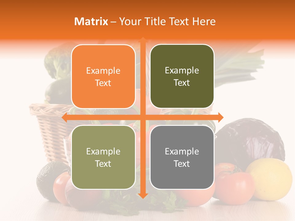 Grocery Water Meal PowerPoint Template