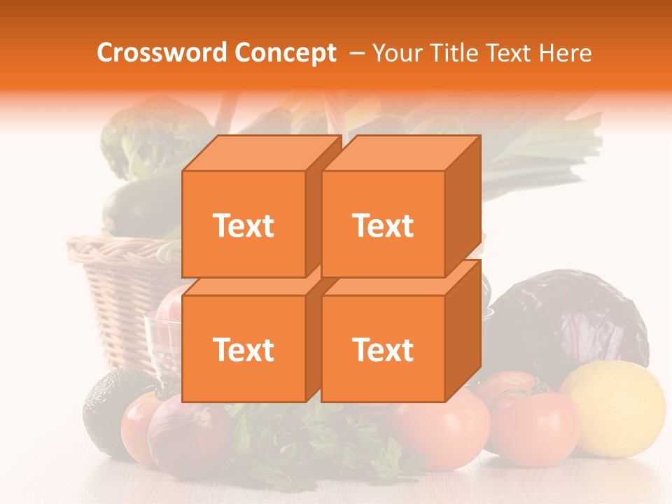 Grocery Water Meal PowerPoint Template