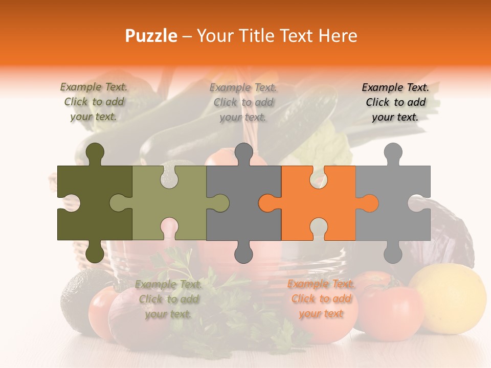 Grocery Water Meal PowerPoint Template