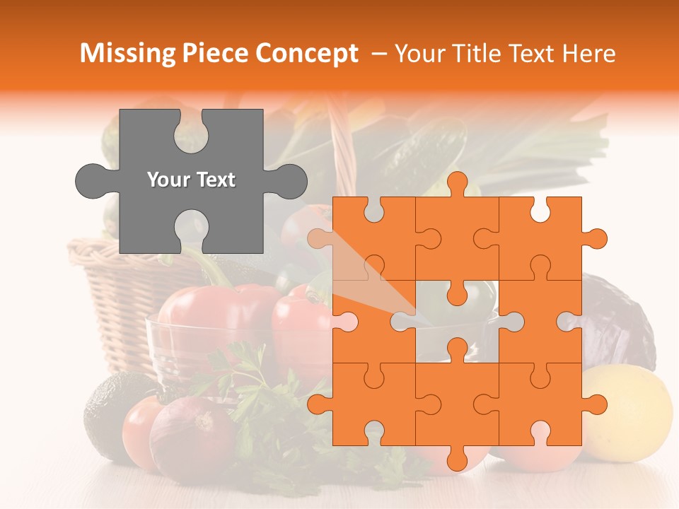 Grocery Water Meal PowerPoint Template