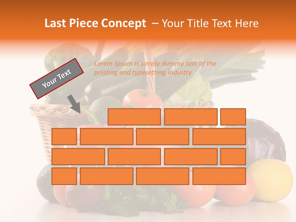 Grocery Water Meal PowerPoint Template