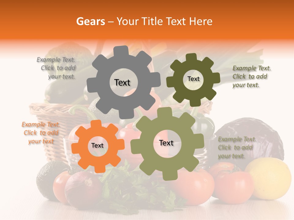 Grocery Water Meal PowerPoint Template