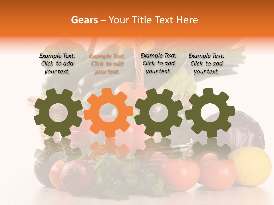 Grocery Water Meal PowerPoint Template