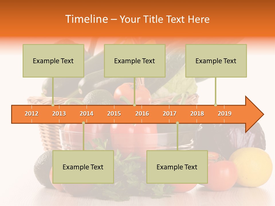 Grocery Water Meal PowerPoint Template