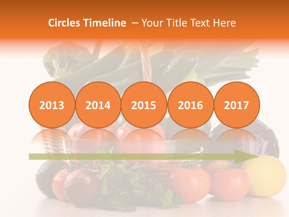 Grocery Water Meal PowerPoint Template