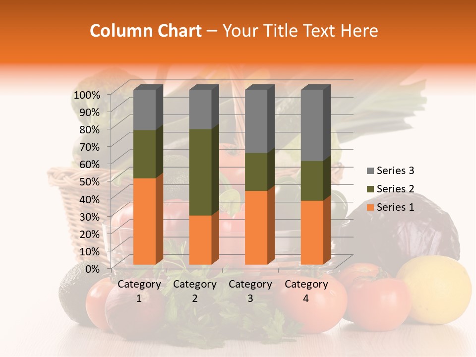Grocery Water Meal PowerPoint Template