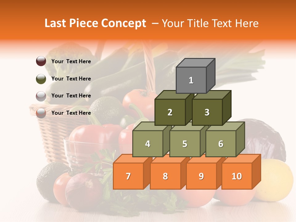 Grocery Water Meal PowerPoint Template