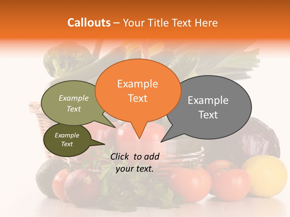 Grocery Water Meal PowerPoint Template