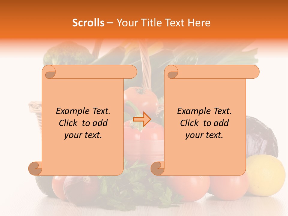 Grocery Water Meal PowerPoint Template