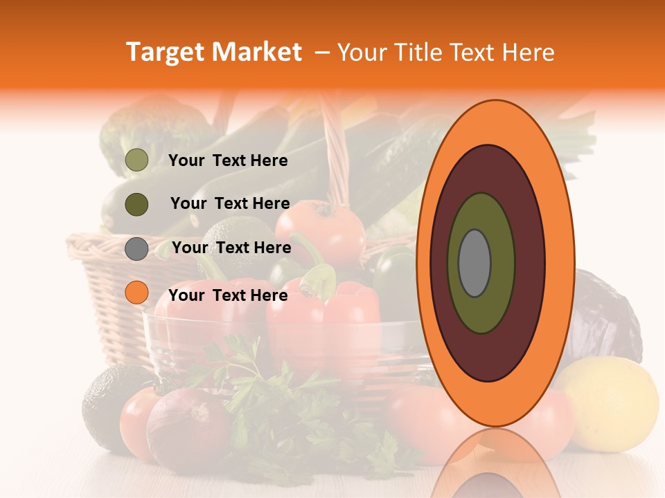 Grocery Water Meal PowerPoint Template