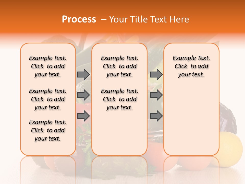 Grocery Water Meal PowerPoint Template