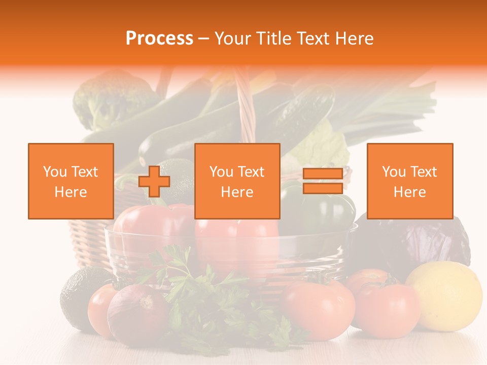 Grocery Water Meal PowerPoint Template