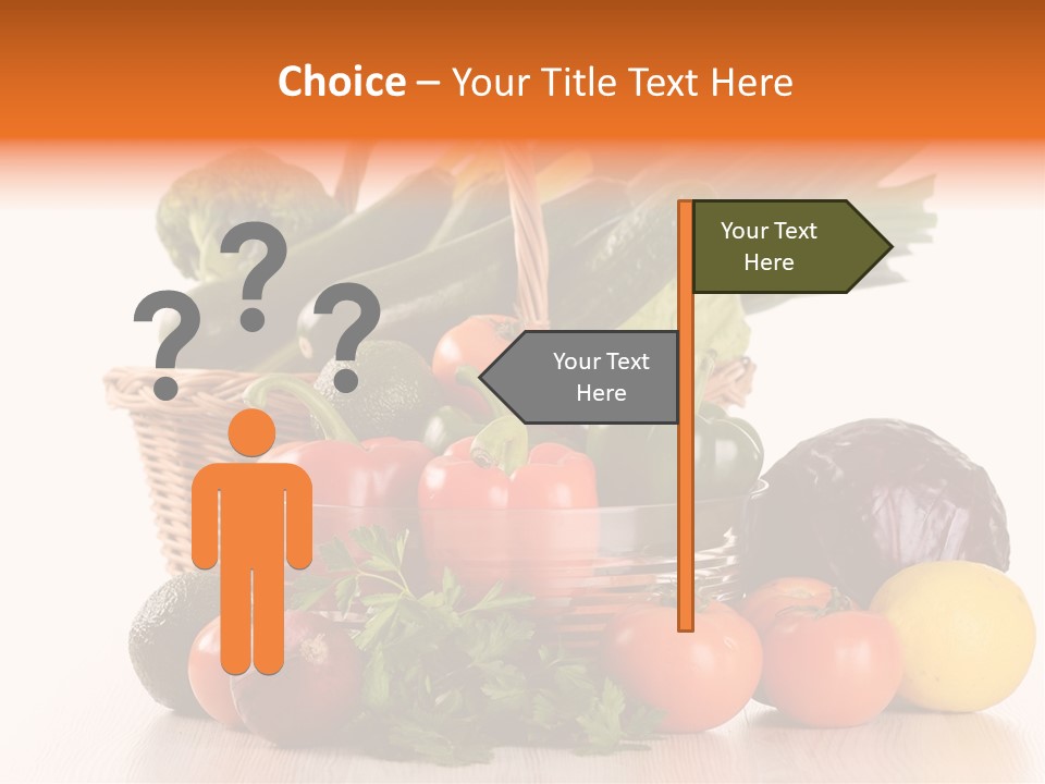 Grocery Water Meal PowerPoint Template