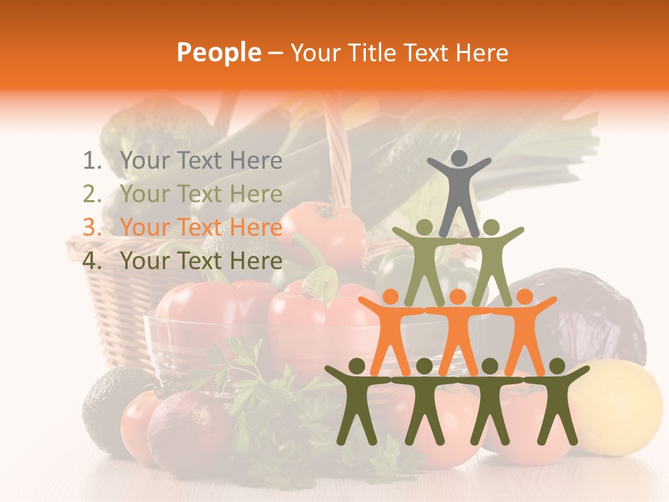 Grocery Water Meal PowerPoint Template