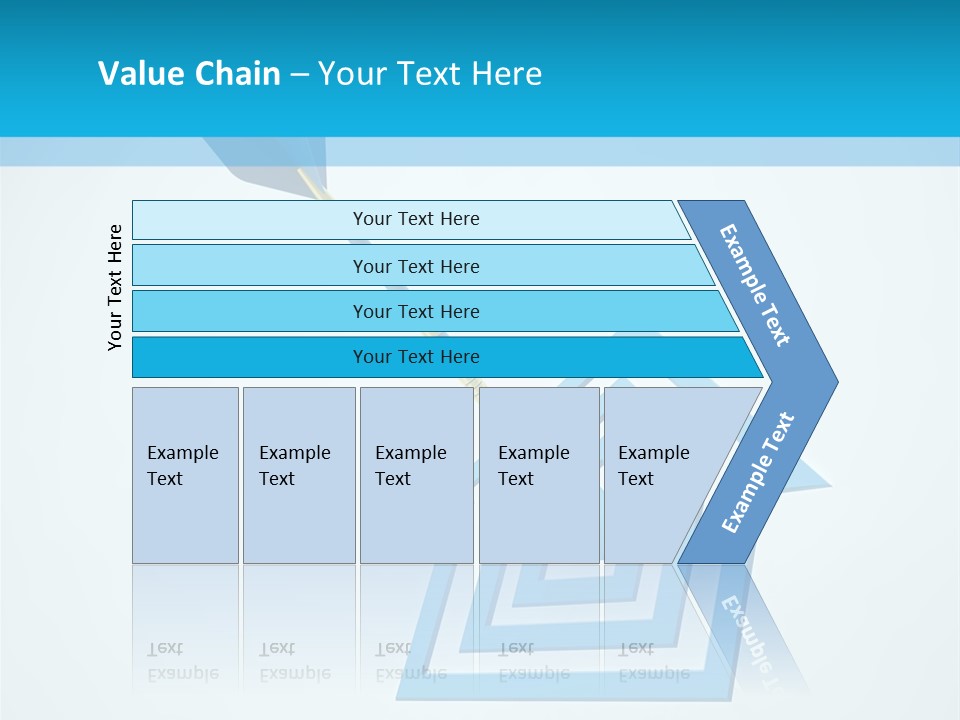 Achievement Dartboard Strategy PowerPoint Template