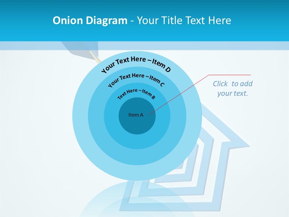Achievement Dartboard Strategy PowerPoint Template