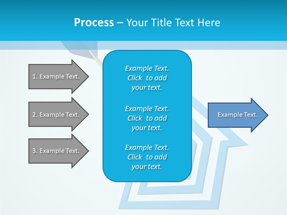 Achievement Dartboard Strategy PowerPoint Template