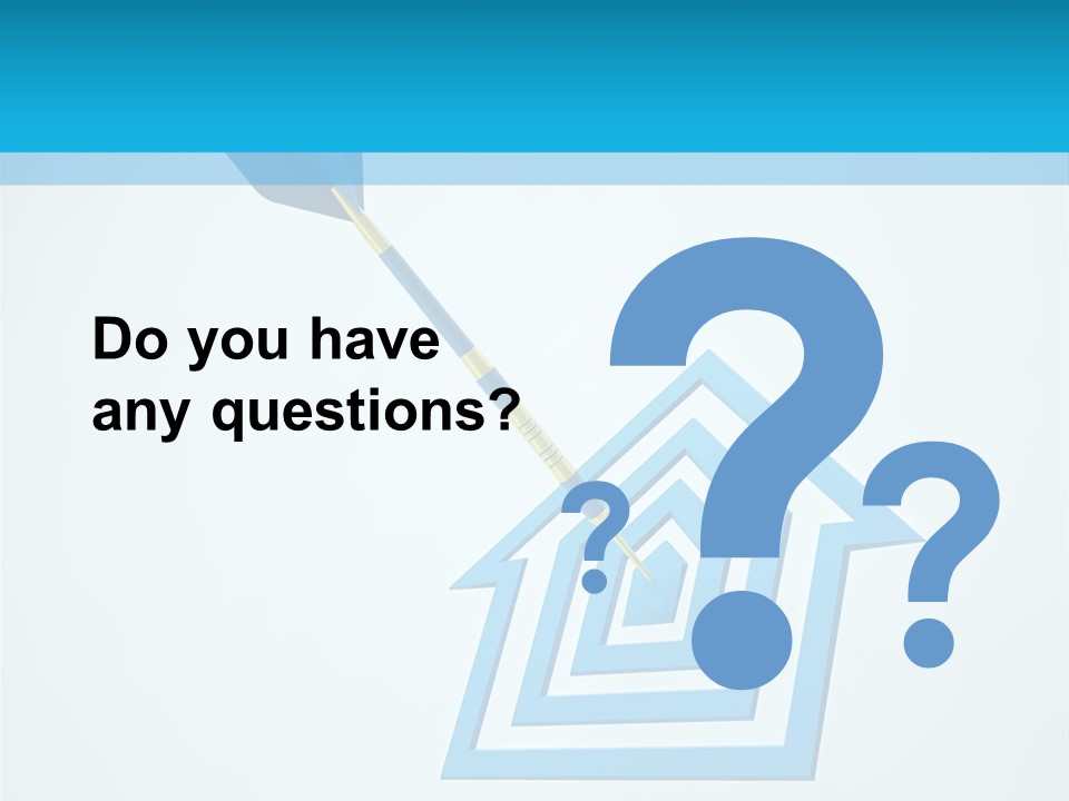 Achievement Dartboard Strategy PowerPoint Template