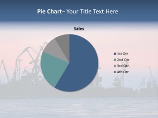 Industry Dock Night PowerPoint Template