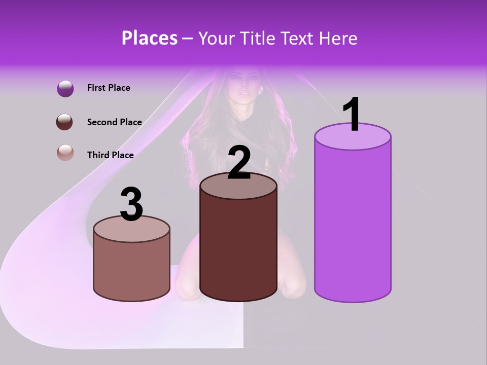 Leg Makeup Bright PowerPoint Template