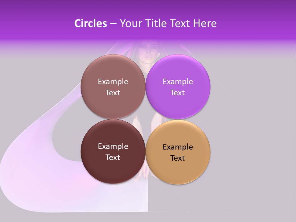 Leg Makeup Bright PowerPoint Template