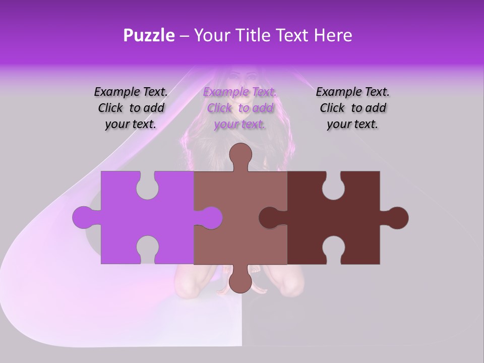 Leg Makeup Bright PowerPoint Template