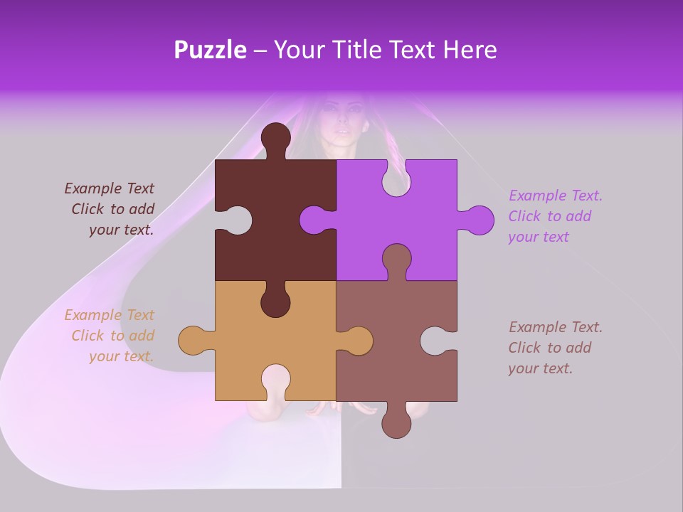 Leg Makeup Bright PowerPoint Template