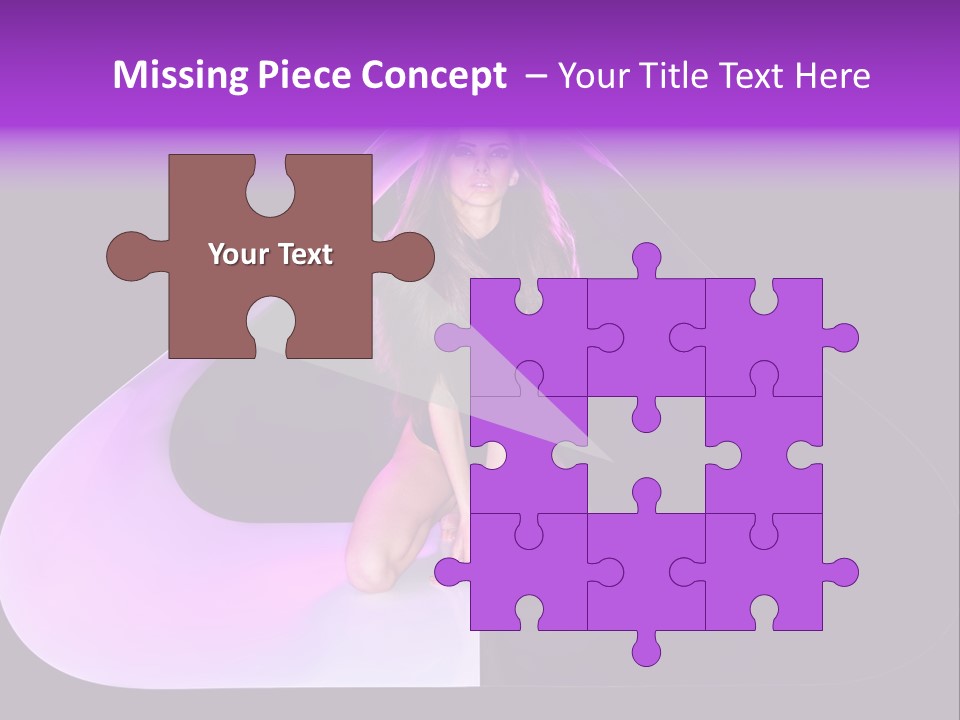 Leg Makeup Bright PowerPoint Template