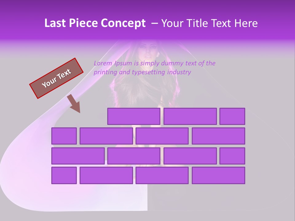 Leg Makeup Bright PowerPoint Template