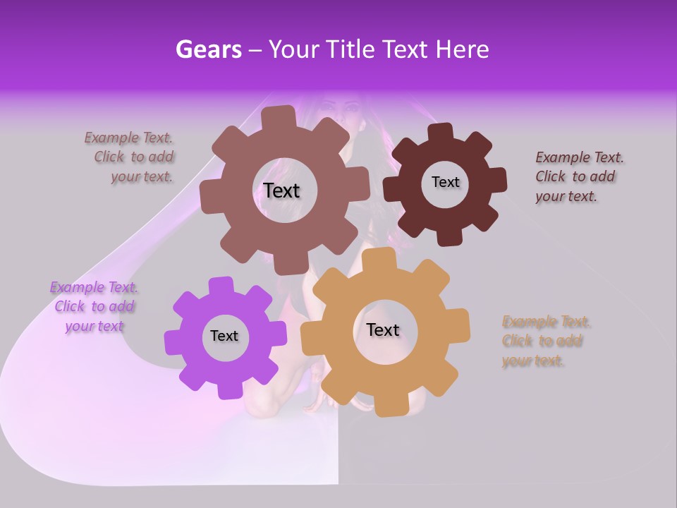 Leg Makeup Bright PowerPoint Template