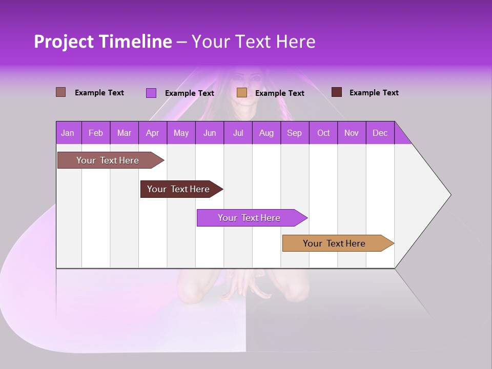 Leg Makeup Bright PowerPoint Template