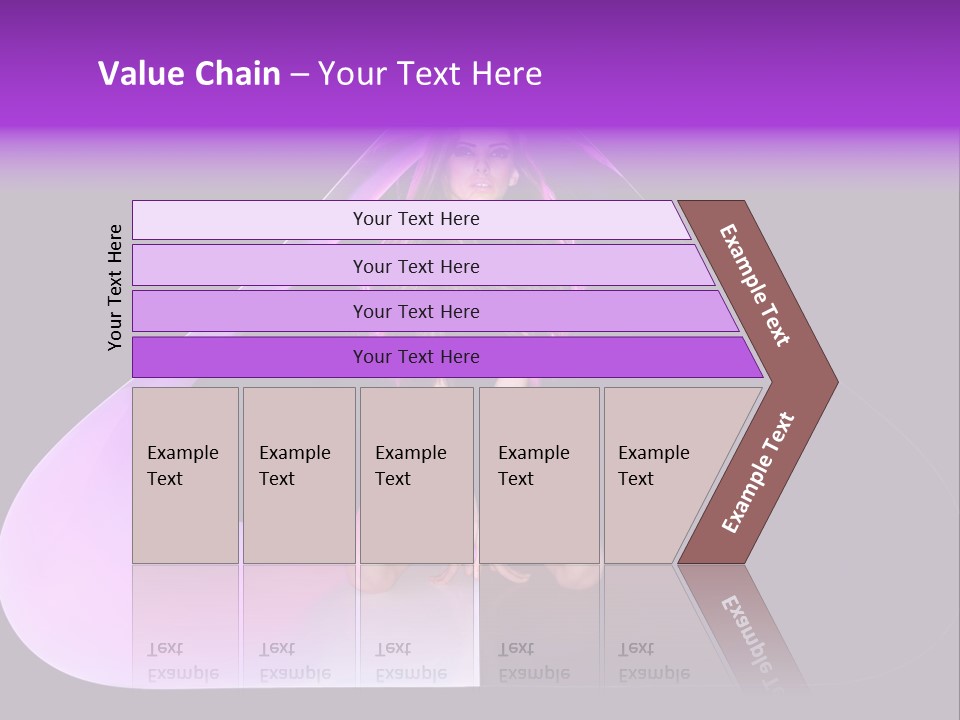Leg Makeup Bright PowerPoint Template