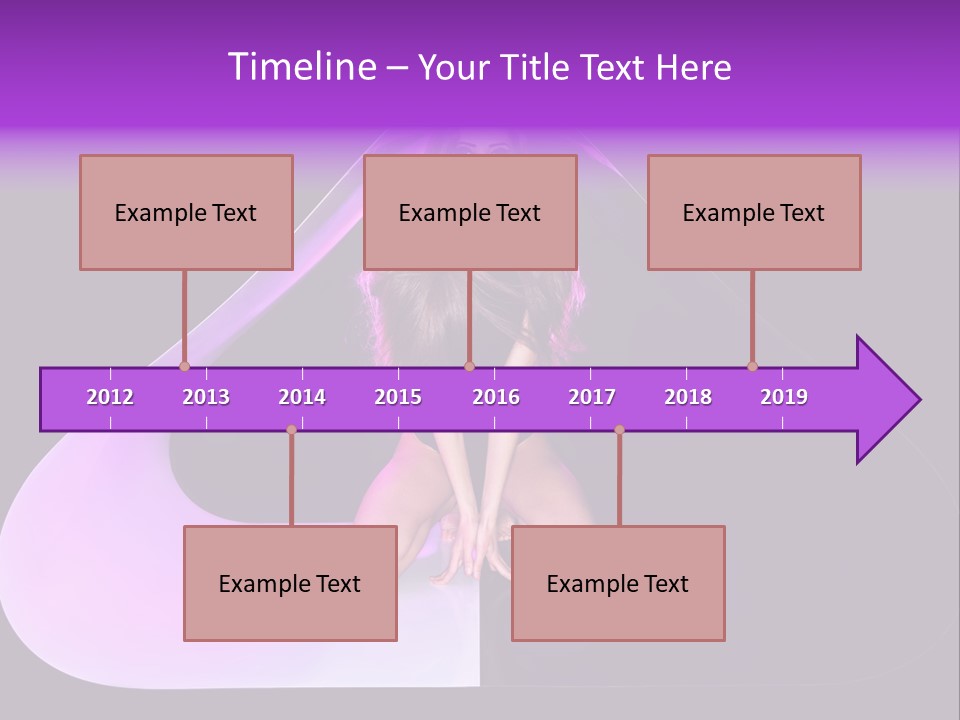 Leg Makeup Bright PowerPoint Template