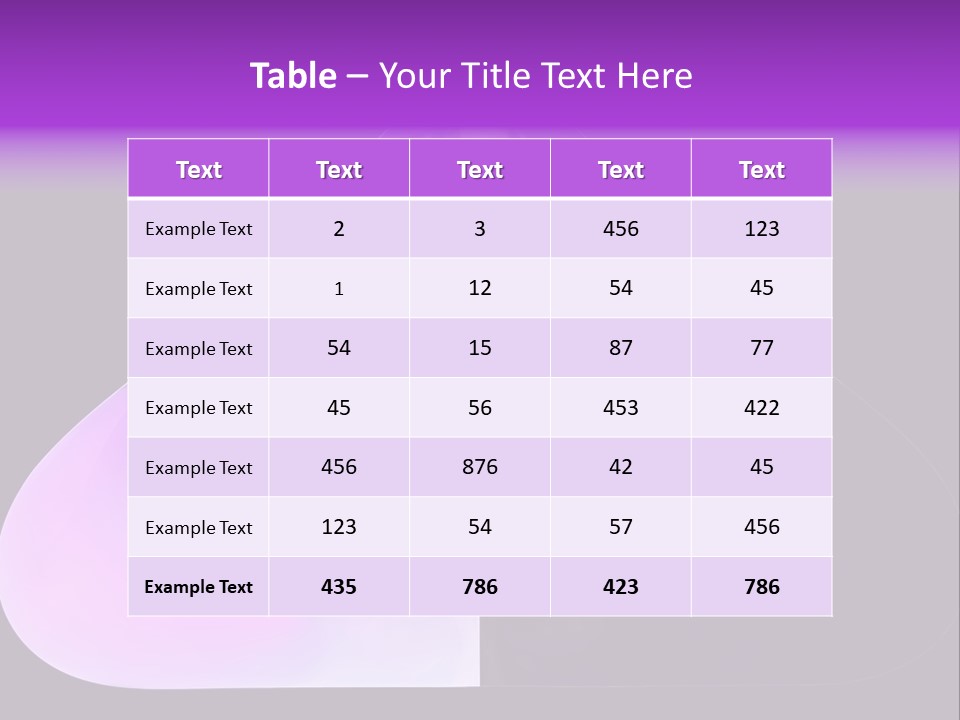 Leg Makeup Bright PowerPoint Template