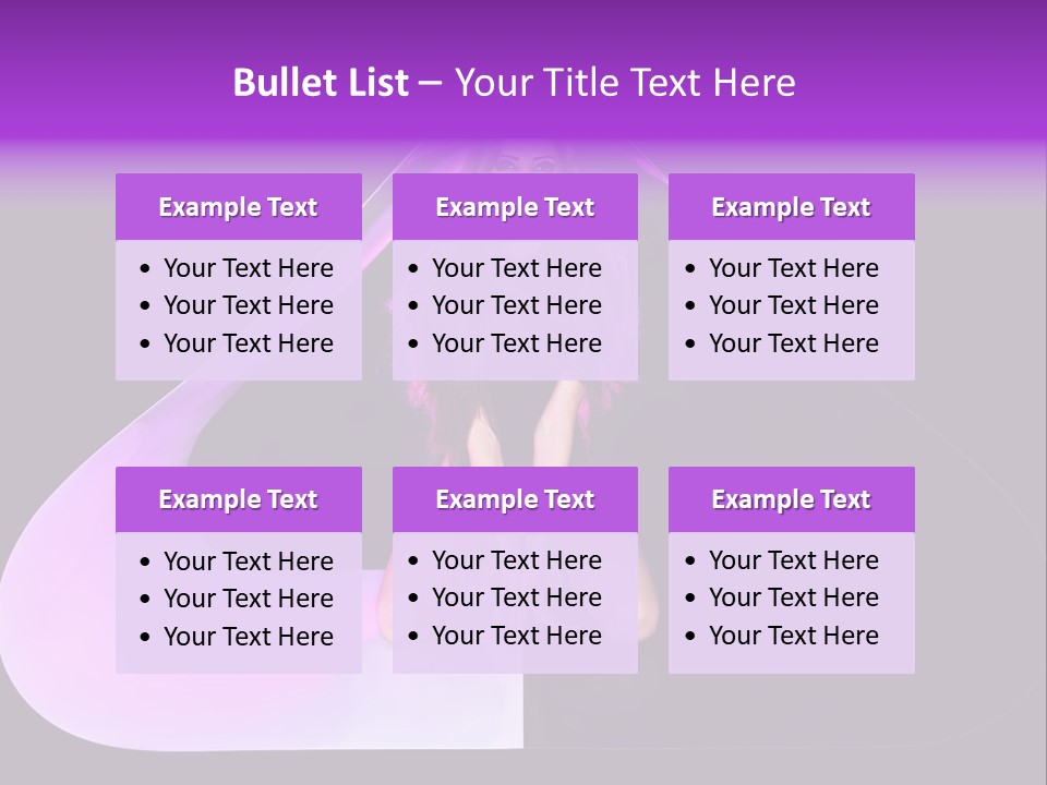 Leg Makeup Bright PowerPoint Template