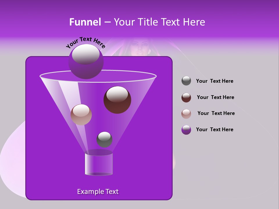 Leg Makeup Bright PowerPoint Template