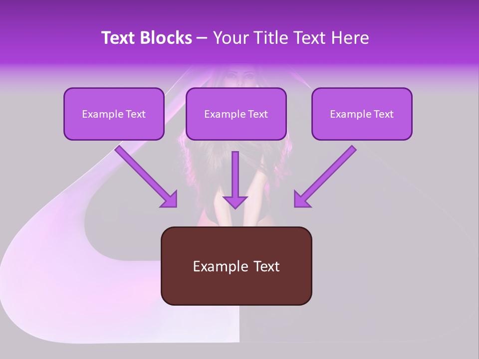 Leg Makeup Bright PowerPoint Template