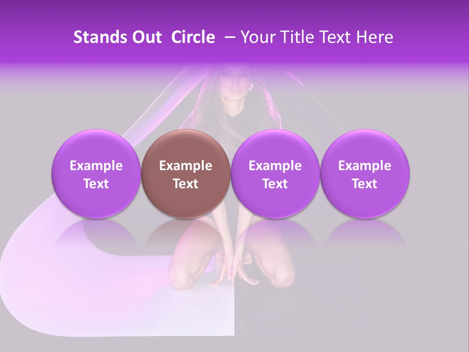 Leg Makeup Bright PowerPoint Template