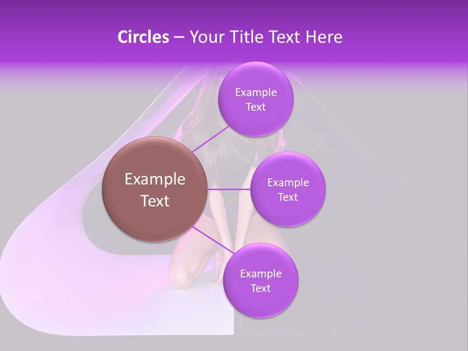 Leg Makeup Bright PowerPoint Template