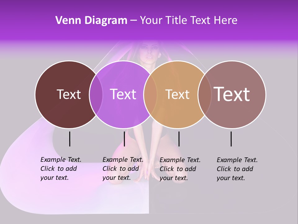 Leg Makeup Bright PowerPoint Template