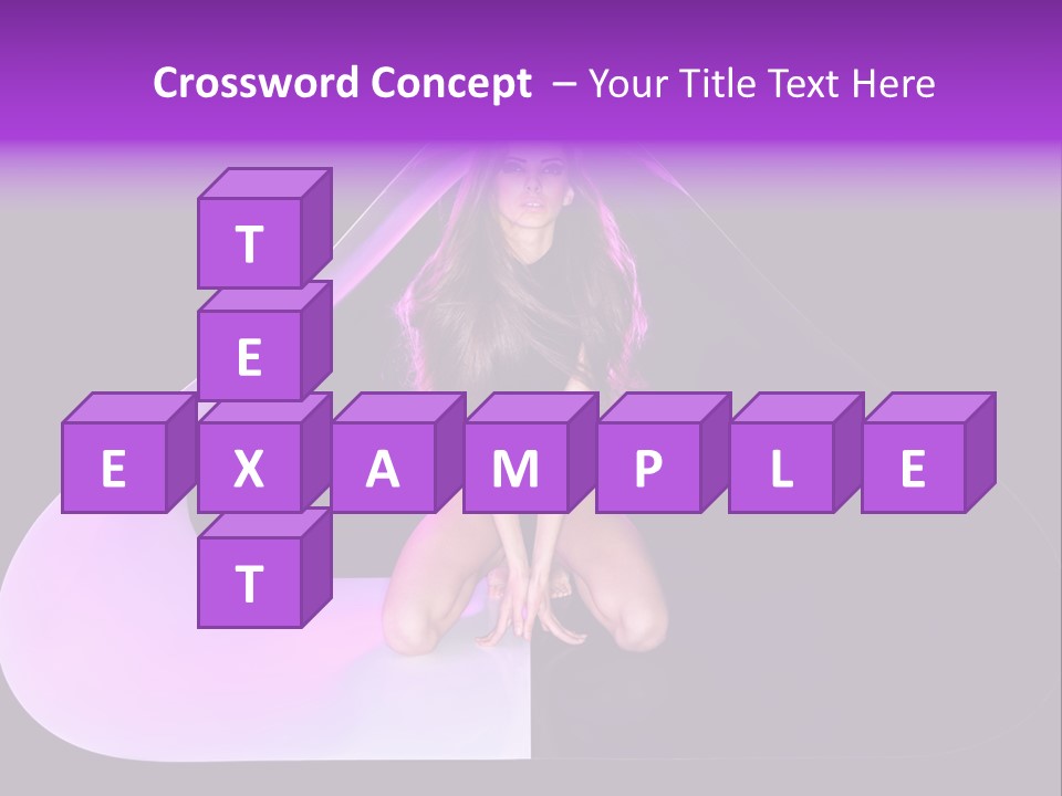 Leg Makeup Bright PowerPoint Template