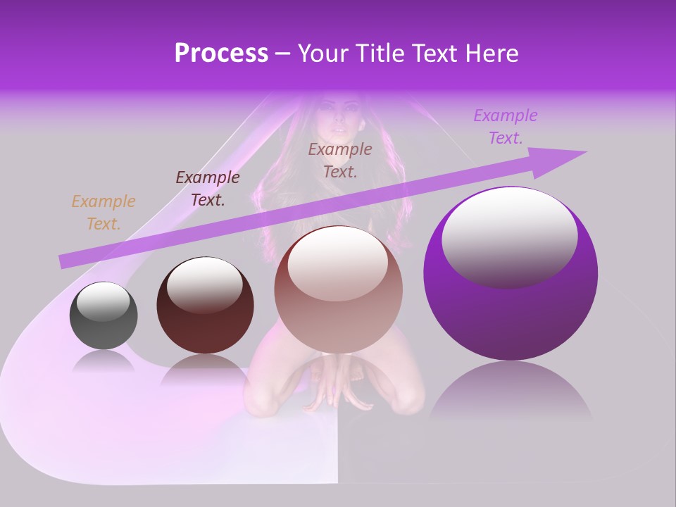 Leg Makeup Bright PowerPoint Template