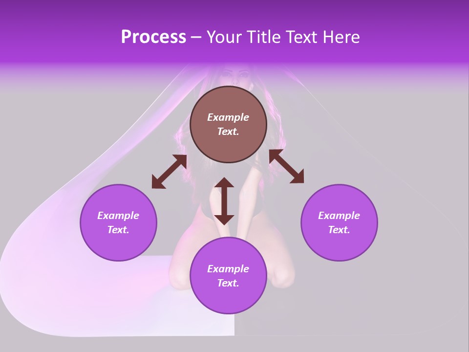 Leg Makeup Bright PowerPoint Template