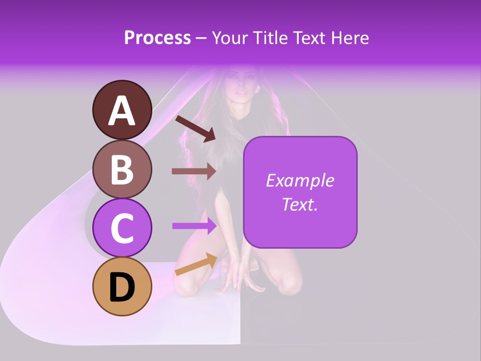 Leg Makeup Bright PowerPoint Template